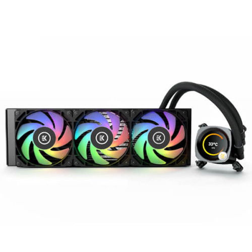 EK Nucleus AIO CR360 Vision D-RGB 360mm CPU Liquid Cooler