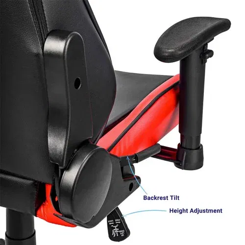 Ant Esports 9077 Ergonomic Black and Red Gaming Chair