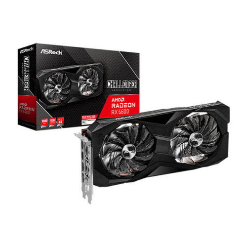 ASRock RX 6600 Challenger D 8GB Gaming Graphics Card