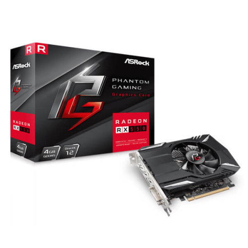 ASRock RX 550 Phantom Gaming 4GB Graphics Card