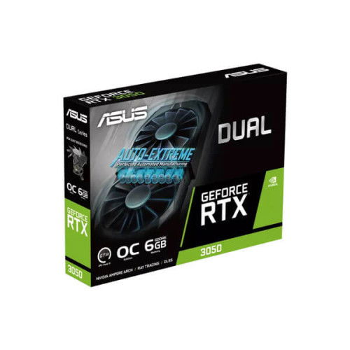 Asus Dual RTX 3050 OC Edition 6GB Gaming Graphics Card