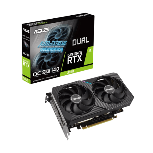 Asus Dual RTX 3060 OC Edition 8GB Gaming Graphics Card