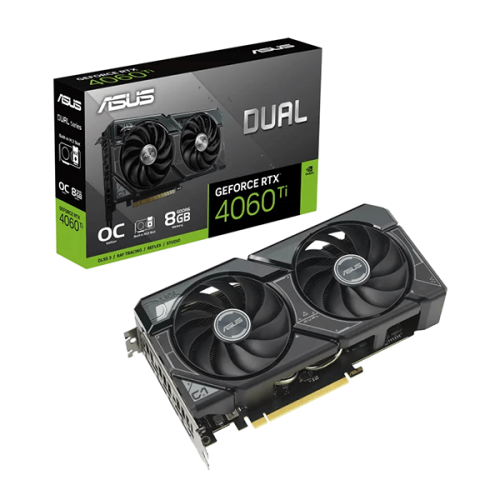 Asus Dual RTX 4060 Ti SSD OC Edition 8GB Graphics Card