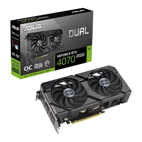 ASUS Dual RTX 4070 Super Evo OC 12GB Graphics Card