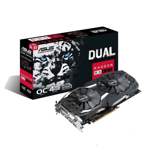 Asus RX 580 Dual OC 4GB