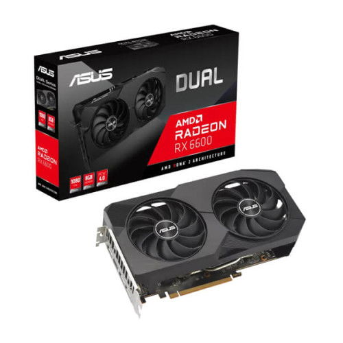 Asus Dual RX 6600 8GB Gaming Graphics Card