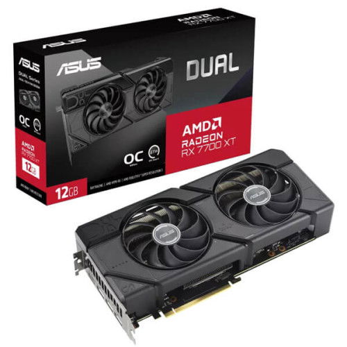 Asus Dual RX 7700 XT OC Edition 12GB Graphics Card