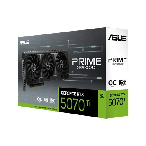 ASUS Prime RTX 5070 Ti OC 16GB GDDR7 Graphics Card