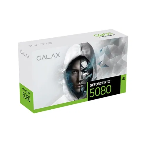 GALAX RTX 5080 1-Click OC White 16GB GDDR7 Graphics Card