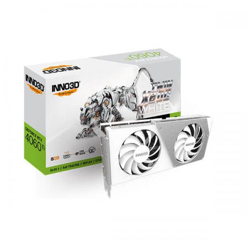 Inno3d RTX 4060 Ti Twin X2 OC White 8GB Graphics Card