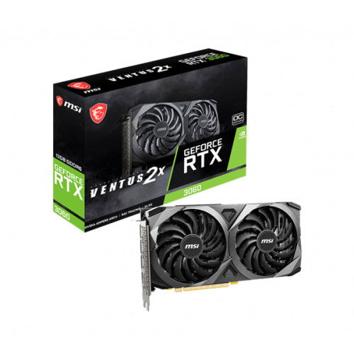 MSI RTX 3060 Ventus 2X OC LHR 12GB Gaming Graphics Card