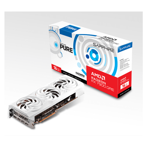 Sapphire Pure Radeon RX 7900 GRE OC 16GB Graphics Card (11325-03-20G)