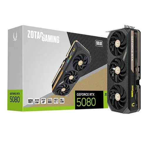 Zotac Gaming RTX 5080 Solid 16GB GDDR7 Graphics Card