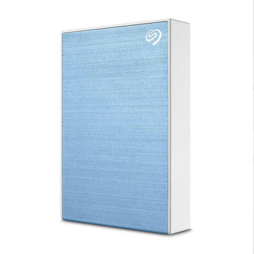 Seagate One Touch 5TB External Hard Drive (Light Blue)