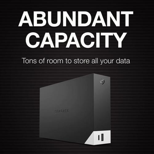 Seagate One Touch 8TB Black External Hard Drive