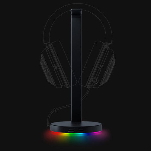 Razer Base Station V2 Chroma RGB Headset Stand (Black)