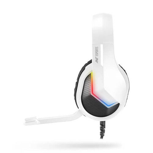 Ant Esports H1100 Pro Auto RGB Gaming Headset (White)