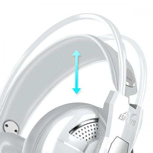 Ant Esports H520W Gaming Headset (White)