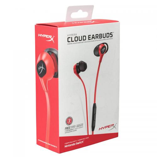 HyperX Cloud Earbuds (Red)