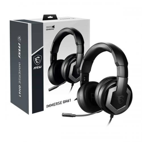 MSI Immerse GH61 Gaming Headset (Black)