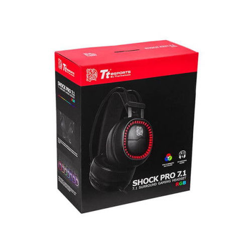 Thermaltake TT ESports Shock Pro RGB 7.1 Gaming Headset (Black)