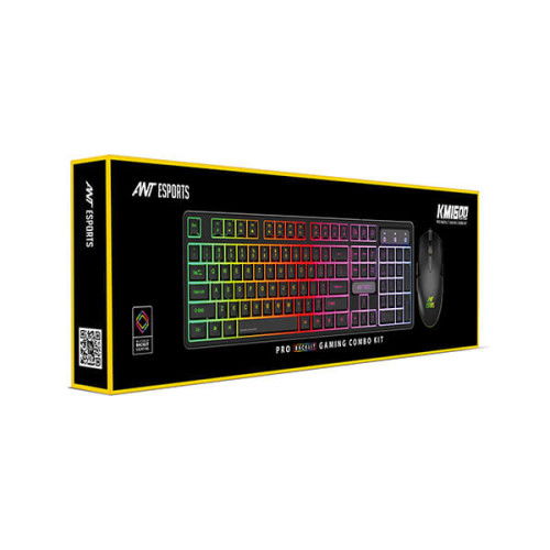 Ant Esports KM1600 Gaming Keyboard and Mouse Combo