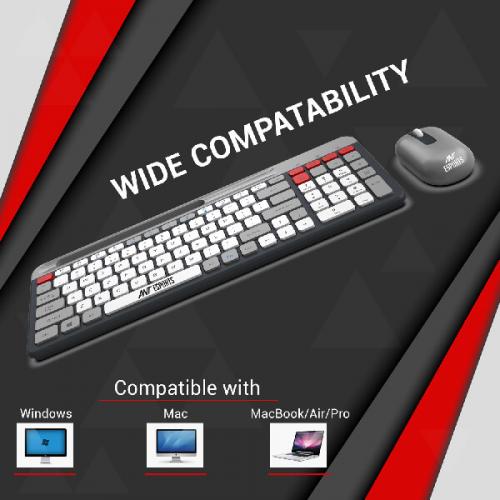 Ant Esports WKM22 Wireless Keyboard and Mouse Combo