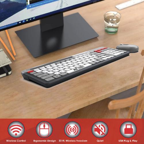 Ant Esports WKM22 Wireless Keyboard and Mouse Combo