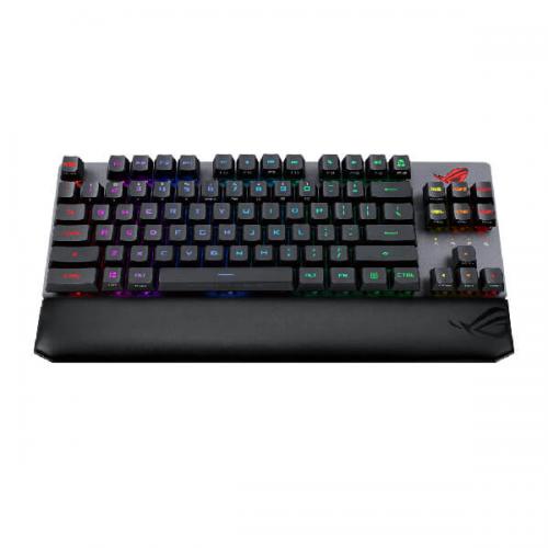 Asus ROG Strix Scope RX TKL Wireless Deluxe Gaming Keyboard with ROG RX Red Switches