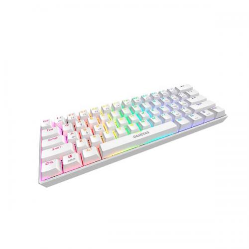 Gamdias Hermes E3 Blue Switches Mechanical Gaming Keyboard (White)