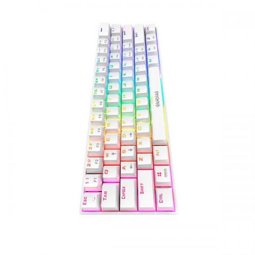 Gamdias Hermes E3 Blue Switches Mechanical Gaming Keyboard (White)