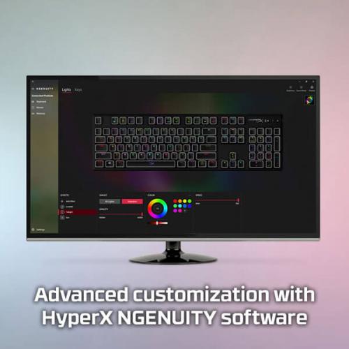 HyperX Alloy Origins Mechanical Gaming Keyboard - Aqua Tactile Switches