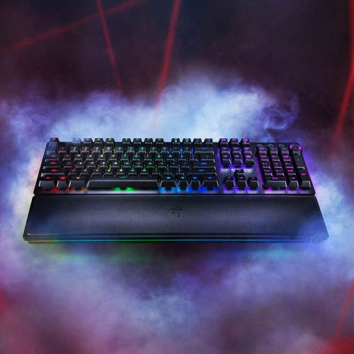 Razer Huntsman Elite Mechanical Gaming Keyboard Linear Optical Red Switches (Black)