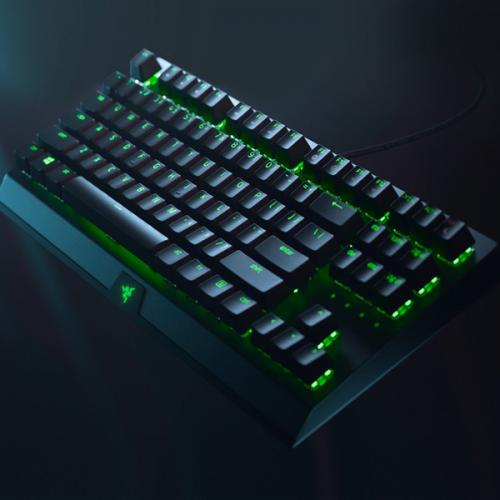 Razer BlackWidow V3 Tenkeyless Mechanical Gaming Keyboard Yellow Switches