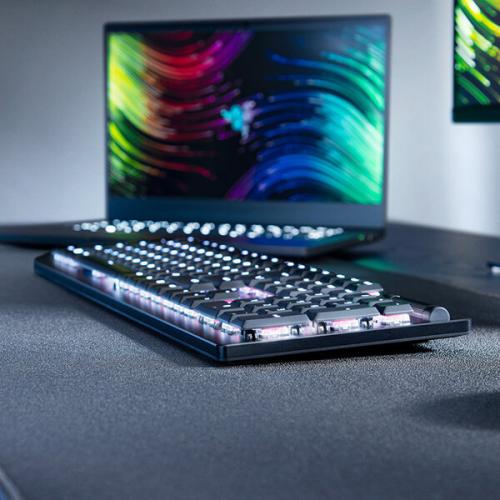 Razer DeathStalker V2 Pro Wireless Gaming Keyboard - Clicky Optical Purple Switches