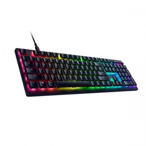 Razer DeathStalker V2 Wired Gaming Keyboard Low-Profile Linear Optical Red Switches With RGB Backlight