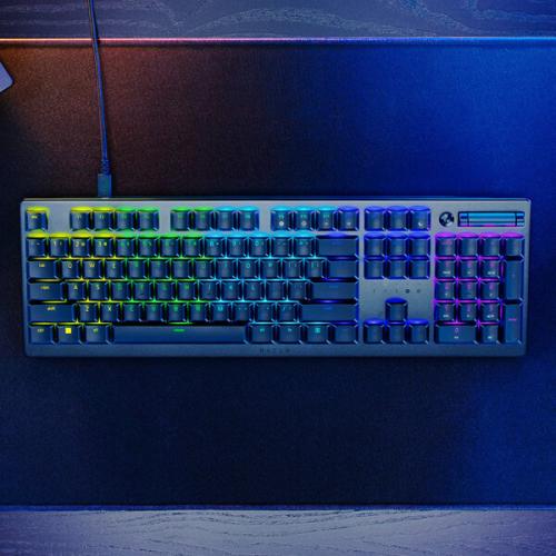 Razer DeathStalker V2 Gaming Keyboard - Clicky Optical Purple Switches