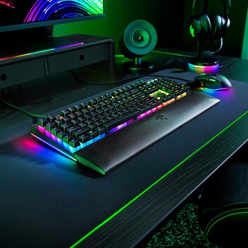 Razer BlackWidow V4 Mechanical Gaming Keyboard with Yellow Switches