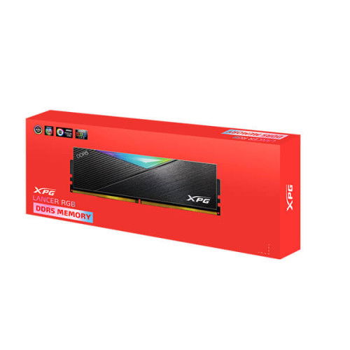 Adata XPG Lancer RGB 16GB (16GBx1) DDR5 5200MHz RAM (Black)