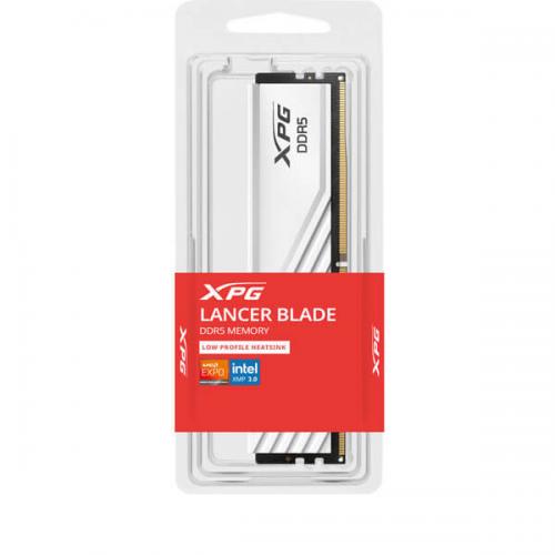 Adata XPG Lancer Blade Series 16GB (16GBx1) DDR5 5600MHz Desktop Ram (White)