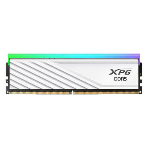 Adata XPG Lancer Blade RGB Series 16GB (16GBx1) DDR5 6000MHz Desktop Ram (White)