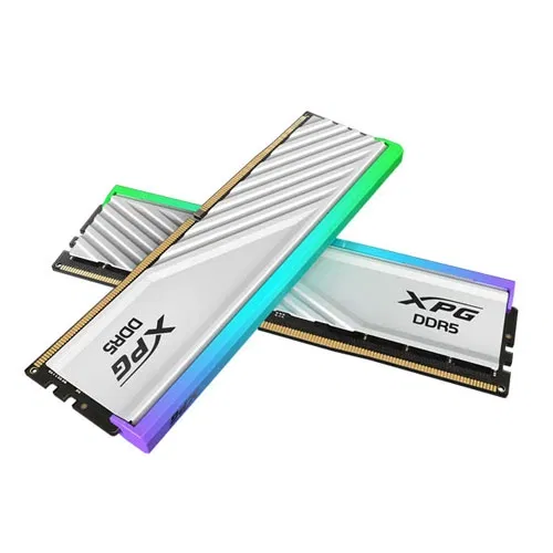 Adata XPG Lancer Blade RGB 32GB (16GBx2) DDR5 6000MHz Desktop Ram (White)