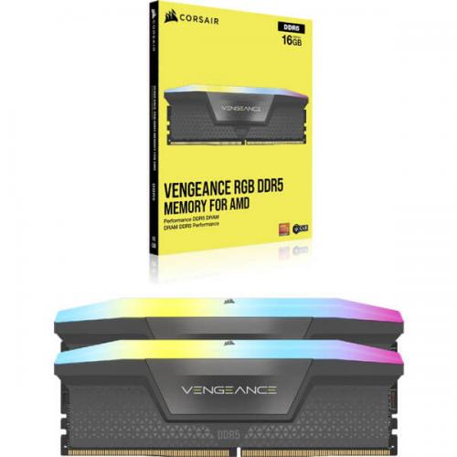 Corsair Vengeance RGB Series 32GB (16GBx2) DDR5 6000MHz Desktop Ram