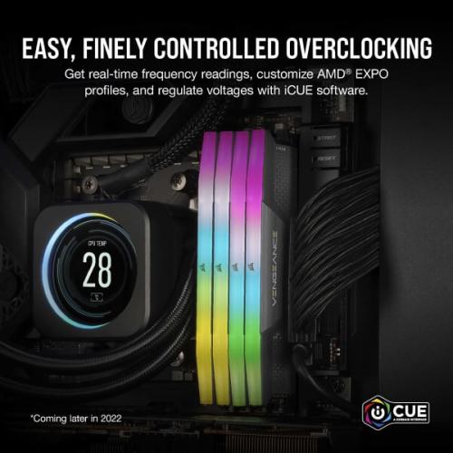 Corsair Vengeance RGB 32GB (16GBx2) DDR5 6000MHz Ram