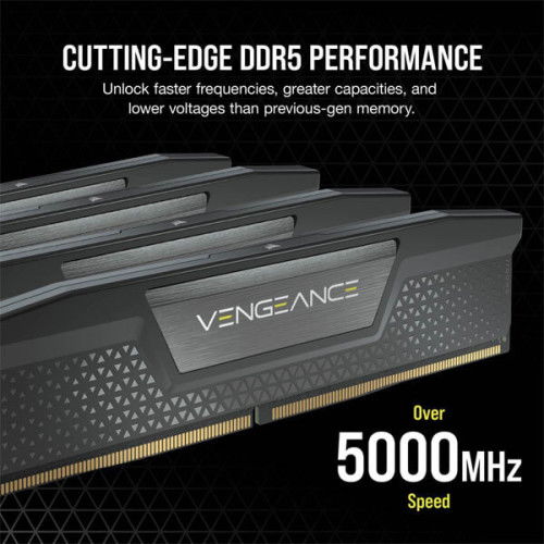 Corsair Vengeance 32GB (32GBx1) DDR5 5200MHz Desktop Ram (Black)