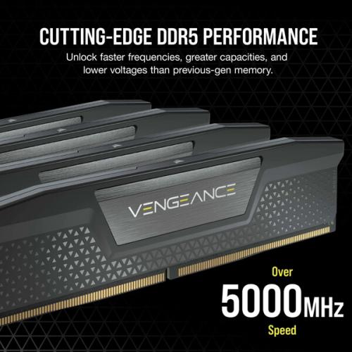 Corsair Vengeance DDR5 64GB (32GBx2) 6000MHz Desktop RAM (Black)