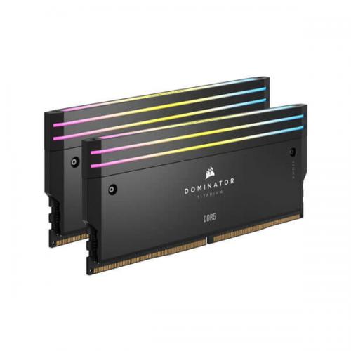 Corsair Dominator Titanium RGB DDR5 32GB (16GBx2) 6000MHz Desktop Ram (Black)