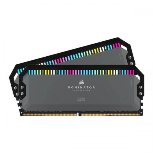 Corsair Dominator Platinum RGB DDR5 32GB (16GBx2) 6200MHz Desktop RAM (Black)