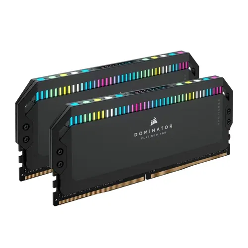 Corsair Dominator Platinum RGB DDR5 64GB (32GBx2) 6000MHz RAM (Black)