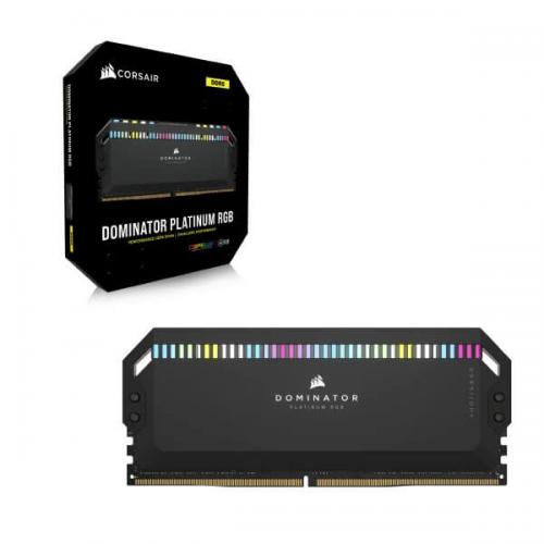 Corsair Dominator Platinum RGB DDR5 64GB (32GBx2) 6000MHz RAM (Black)